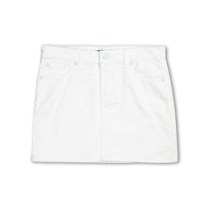 7 For All Mankind Kids Girls'  White Skirt  Msrp $79.00